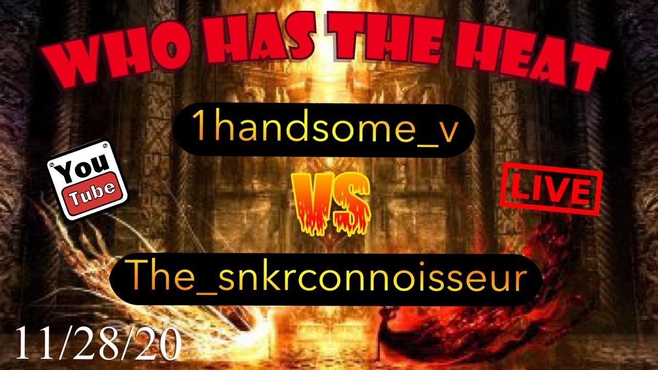 WHO HAS THE HEAT GREAT 8 BATTLE 1HANDSOME_V AND THE_SNKRCONNOISSEUR