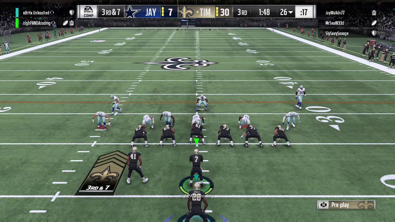 Madden 18 - MUT Squad Top Plays - 74 YD Rushing TD - Surprise Ending