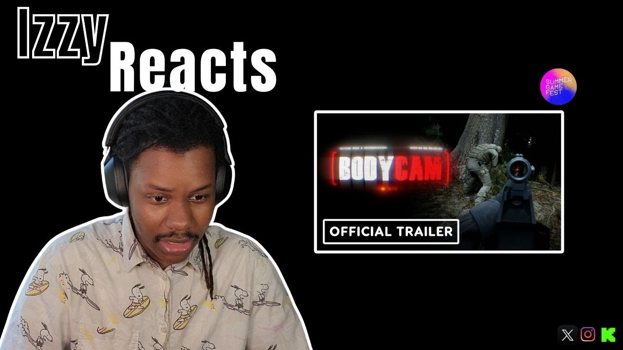 Bodycam | Official Launch Trailer Reaction - IzzyReacts