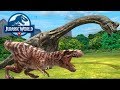 Бои против Быстрых динозавров Мегалозоавр Jurassic World Alive