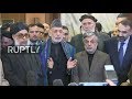 LIVE: Press conference after first day of intra-Afghan talks in Moscow