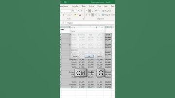 This Excel tip will save you time when deleting blank rows! No mouse needed! #excel #exceltips
