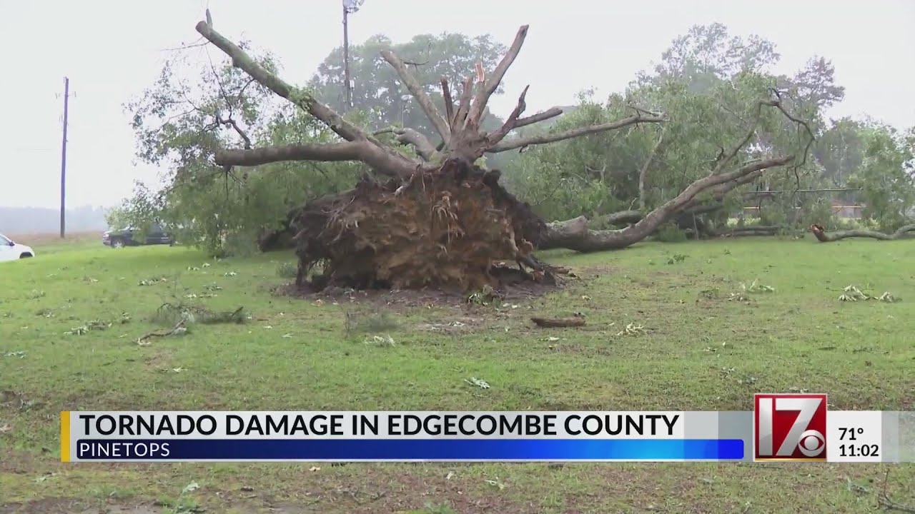 3 tornadoes confirmed in Edgecombe County - YouTube