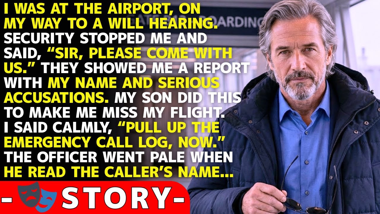 Airport Police Stopped Me At Security—My Son Lied So I Couldn’t Attend The Hearing, But I Was...