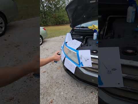 Meguiars headlight coating