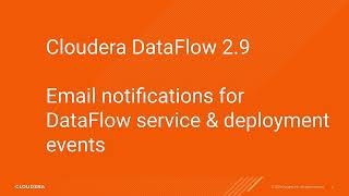 What&#39;s new in Cloudera DataFlow 2.9: Design GenAI RAG pipelines with NiFi 2.0