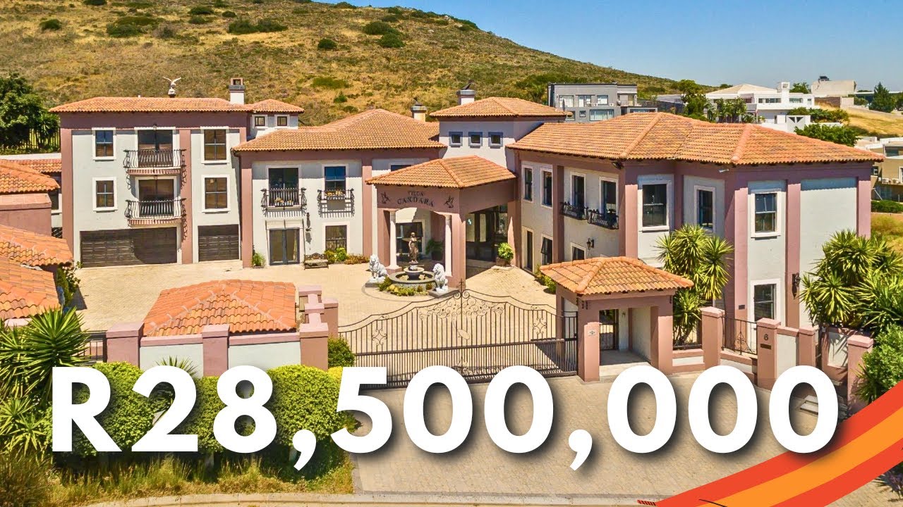 Inside THE SPANISH VILLA in CAPE TOWN with unbelievable VIEWS | Luxury Home Tour