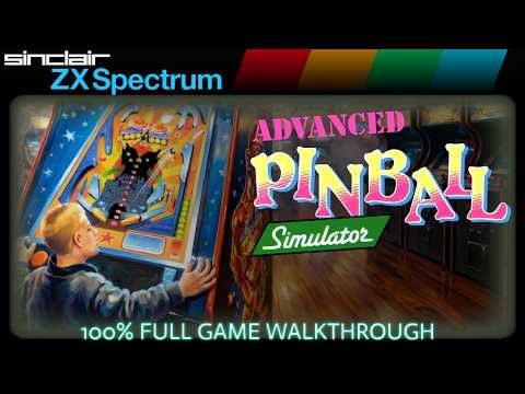 Advanced Pinball Simulator (ZX Spectrum) - Full Game Longplay
