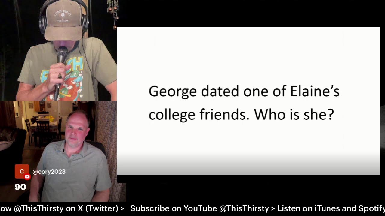 SEINFELD TRIVIA  -  LIVE STREAM