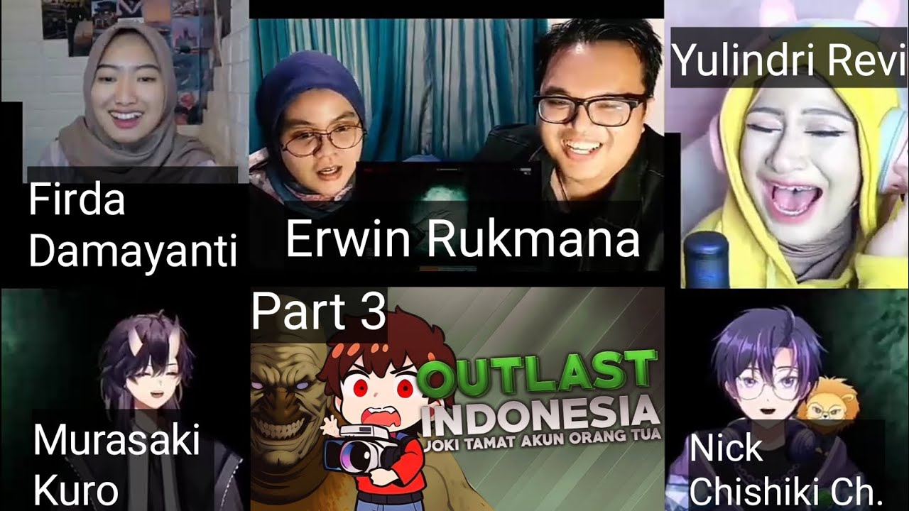 Reaction Mashup Milyhya Outlast - Joki Tamat Akun Orang Tua Part 3