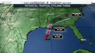 LIVE: Potential Tropical Cyclone Three