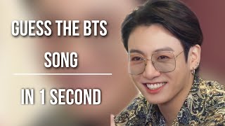 Guess The Bts Song In 1 Second | Are You A True Army?