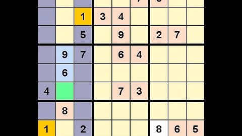 How to Solve Los Angeles Times Sudoku Expert November 20, 2021 - v1