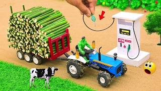 Diy diorama making mini motor water pump science project | minihand pump @sanocreator