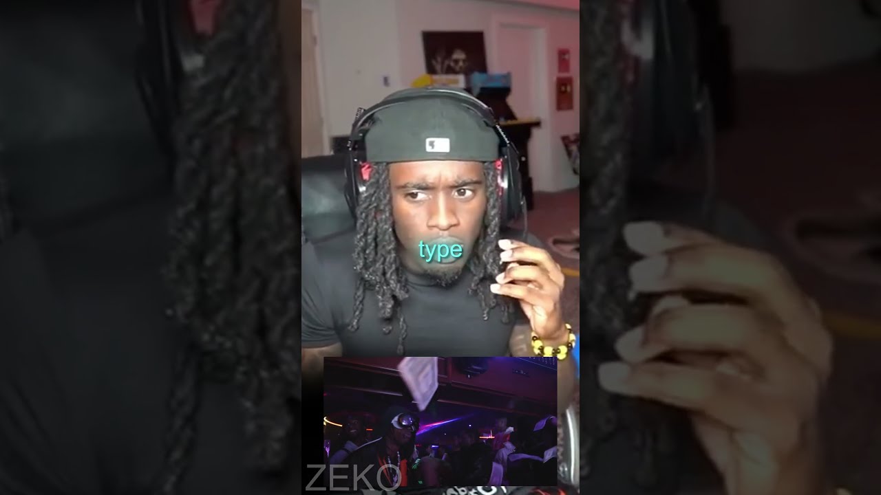 Kai cenat reacts to Travis Scott beat switch 😳🔥