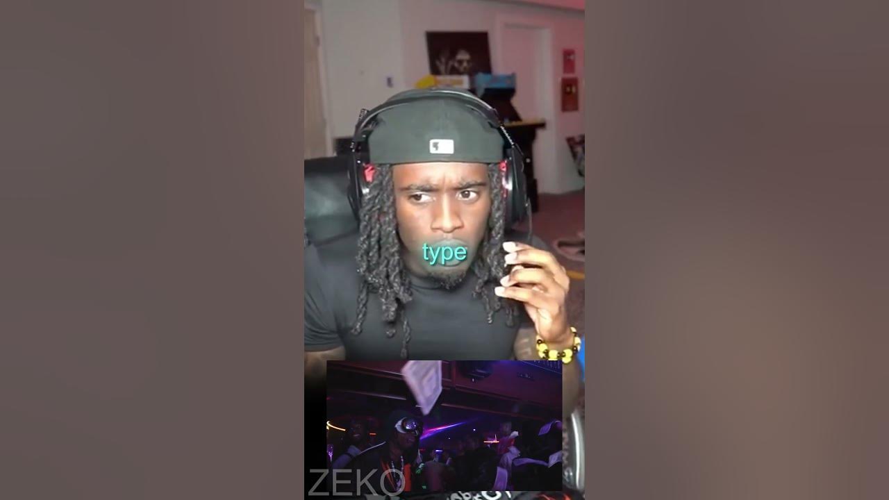 Kai cenat reacts to Travis Scott beat switch 😳🔥