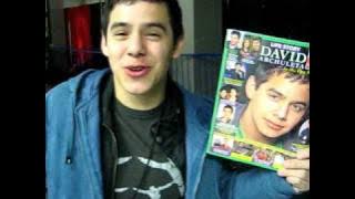 David Archuleta Backstage @ Z100's Jingle Ball
