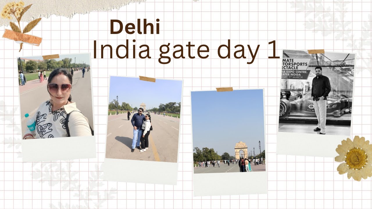 Day -1 Delhi // ham gye ghumne India 🇮🇳 gate // select city walk // kanidhi vlogs .