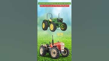 John Deere 5310 PowerTech vs Swaraj 855 FE 4WD | Tractor Comparison 2025 | GST 2.0 Update