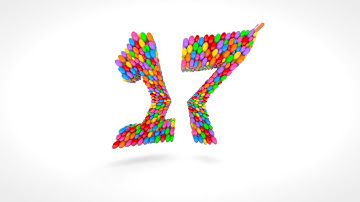 Learn Number 17 on 3d Color Balls | Sparta Pinch Effects (sponsored by preview2effects)