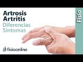 Artrosis y Artritis - Qué es, diferencias, causas y síntomas