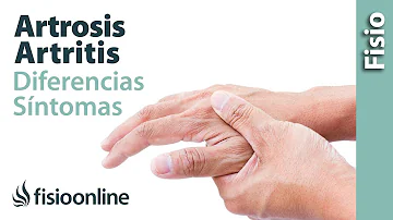 ¿Cuál es la diferencia entre artrosis y artritis?