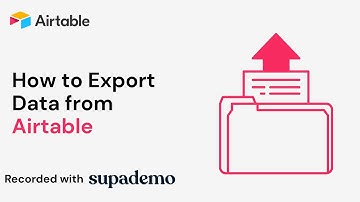 How to Export Data from Airtable