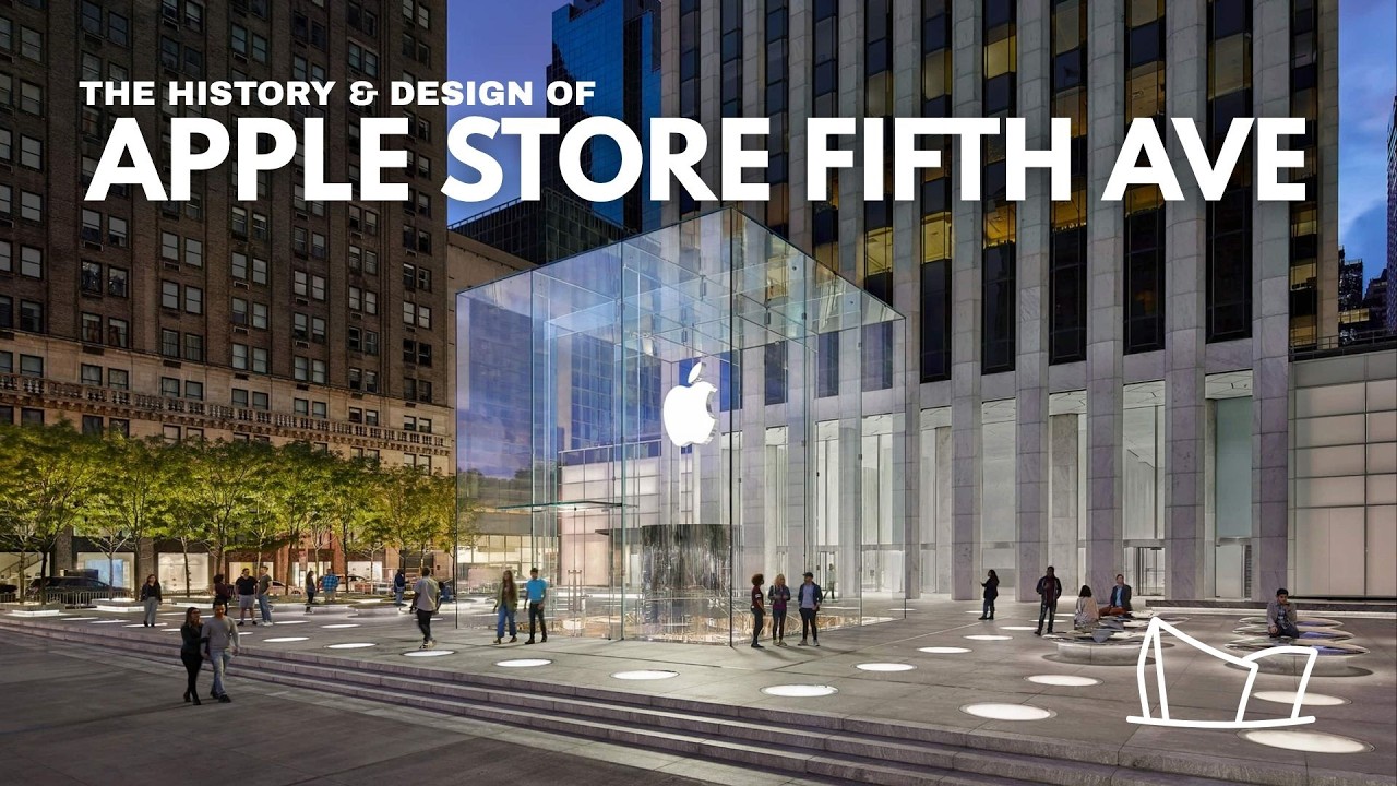 A arquitetura como identidade: a engenharia do cubo da Apple na Quinta Avenida