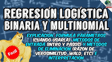 REGRESION LOGISTICA BINARIA Y MULTINOMIAL| FÁCIL | SUPUESTOS, CUÁNDO Y CÓMO USARLA (INTRO Y PASOS)