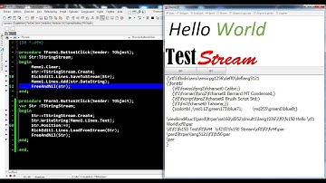 Delphi 024 RichEdit / 08 Set Encoding String