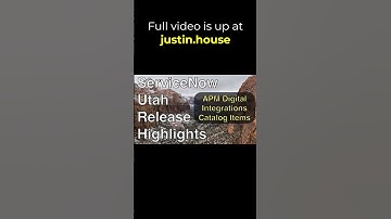APM Digital Integrations: Catalog Items - short 🩳 #servicenow #utah #integrations #api #automation