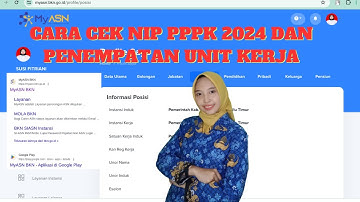 CARA CEK NIP PPPK 2024 DAN PENEMPATAN UNIT KERJA