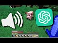 Ai generated minecraft with sound