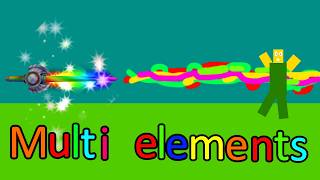 Multi Elements gamepass showcase | Roblox Elemental Magic Arena