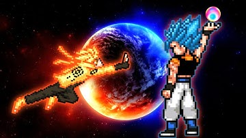 Naruto V2(All Form)(New) VS Gogeta (All Form) in Jump Force Mugen