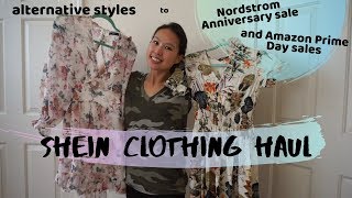 SheIn Clothing Haul | Alternatives to Nordstrom Anniversary Sale \& Amazon Prime Day