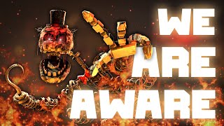 Video thumbnail of "FNAF TJOC Song: "We Are Aware" by Dolvondo ft. CG5 (Animation Music Video)"