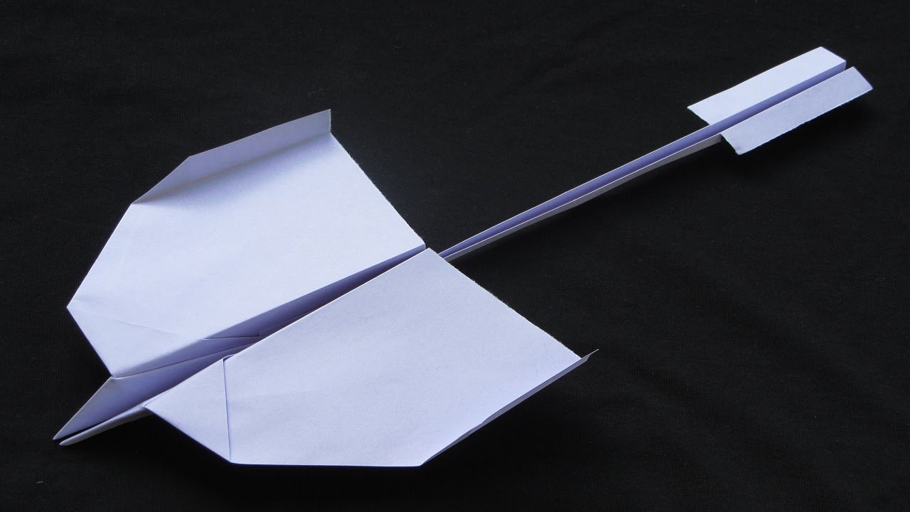 How To Make A Paper Airplane Best Paper Airplanes That Fly Far Como Hacer Aviones De Papel