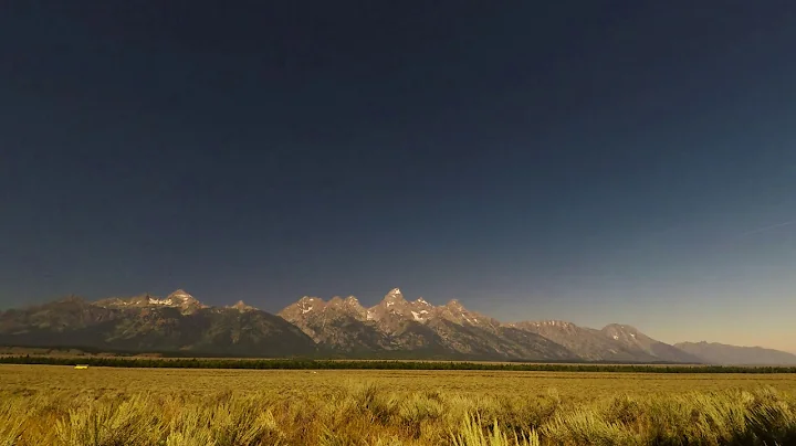 Grand Teton Solar Eclipse Midday [ AUG 21 ] Teton Tube, Time-lapse