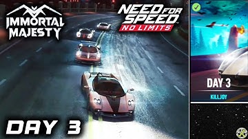 NFS No Limits | Day 3 - 2022 Pagani Utopia | Immortal Majesty