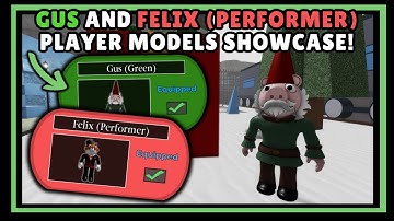 (DAY 3) 🕺 GUS + FELIX (PERFORMER) Player Models Showcase! | [Piggy Advent Calendar]