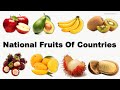 National Fruits Of Countries | Flags And Countries With National Fruits