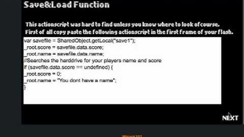 Mega Ultimate Tutorial for Flash AS3 newgrounds rundown