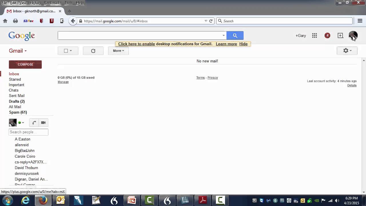 How to Sign Out of Your Gmail Account - YouTube