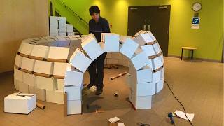 Crafting A Cardboard Igloo