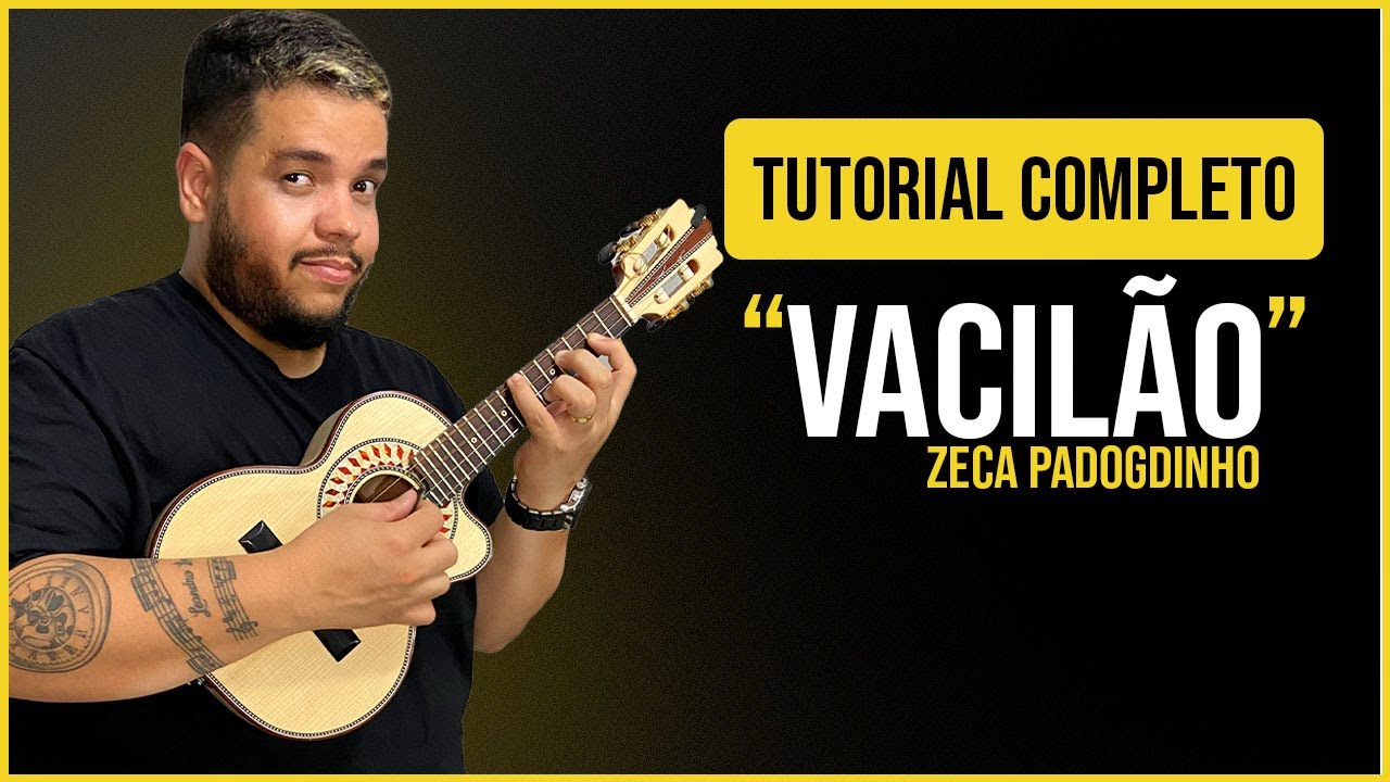 VACILÃO - ZECA PAGODINHO | AULA COMPLETA NO CAVACO | VERSÃO SOLO E DICAS EXCLUSIVAS