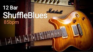 Video thumbnail of "Blues backing track shuffle 85 bpm Robben Ford style"