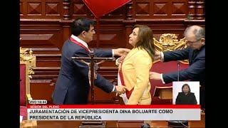 Perú | Dina Boluarte jura su cargo como presidenta de Perú