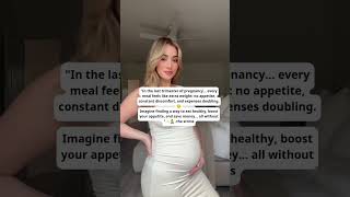 Third Trimester Struggles? Here’s the Secret to Eating Healthy Without Stress” #pregnancynutrition
