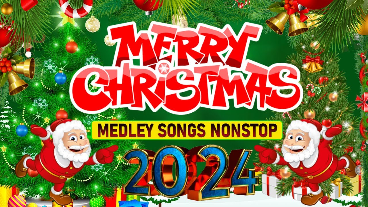 Non Stop Christmas Songs Medley 2024 🎅🏼🎄Top Best Christmas Songs Medley